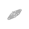 Kipp Hinge, Maintenance-Free, Style A, 140X50 mm, Galvanized Steel, (Qty. 1), K1141.06707050