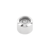 Kipp Round Frame Bullseye Level, Cylindrical, Form A, D1=18 mm, Nickel-Plated Brass, (Qty. 1), K1155.1181130