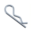 3/32" x 2-1/2" Bridge Pin / Hitch Pin, Carbon Steel, Zinc CR+3 (50/Pkg.)