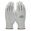 QRP® Qualakote® Seamless Knit Nylon/Carbon Fiber Electrostatic Dissipative (ESD) Glove with Polyurethane Coated Grip on Fingertips, Medium, (120 Pairs/Case) #TDESDNY/M