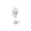 Kipp Centering Clamp, Round With Countersunk Screw, Style B, M6X18, H=8.6 mm, Carbon Steel, (Qty:1), K1166.21206
