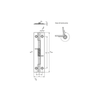 Kipp Spring Hinge, Spring Open, A=20 mm, B=75 mm, Stainless Steel, (Qty:1), K1174.120750 Kipp Spring Hinge, Spring Open, A=20 mm, B=75 mm, Stainless Steel, (Qty:1), K1174.120750