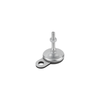 Kipp Leveling Foot, w/Hex Socket, Style D, M12X50, Steel, (Qty:1), K0739.4106012X50
