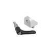 Kipp Clamping Angle, w/Adjustable Handle, M8, Style B, Type I, BN=8 mm, Zinc, (Qty:1), K1049.0808