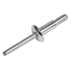 STS-87-SL Goebel S-Lock Blind Rivet, 1/4", .161" Diameter [.187-.437 Grip Range], Truss Head Steel/Steel, Zinc (2000/Pkg.)