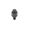 Kipp Self-Aligning Pads, Self-Righting, Style C, SW1=10 mm, w/External Thread, Flattened Ball, Smooth, Steel,  (Qty:1), K1164.106