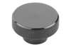 KIPP Knurled Knob, w/Tapped Bushing, M6, Style E, Thermoset, (Qty:10), K1223.202606