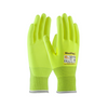 MaxiFlex® Cut™ Hi-Vis Seamless Knit Engineered Yarn Glove with Premium Nitrile Coated MicroFoam Grip on Palm & Fingers, Large, 12 Pairs #34-8743FY/L