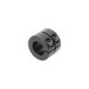 Kipp Locking Ring, One-Piece Shaft Collar, Wide, 40 mm, Slit Outside, Stainless Steel, (Qty:1), K1923.102002