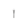 KIPP Lock Pins w/High Shear Strength and Bracket, L5=58.1 mm, D=22 mm, Stainless Steel, (Qty. 1), K0790.112116045