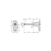 KIPP Ball Lock Pins w/L Grip and High Shear Strength, L5=20.9 mm, D=39.3 mm, Stainless Steel, (Qty. 1), K0792.112605015