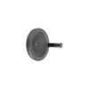 KIPP Disc Handwheel w/Revolving Cylinder Grip, D2=10H7 mm, Reamed Hole, Aluminum, Thermoset, (Qty. 1), K0161.41080X10