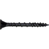 Simpson Strong Tie #10 x 2-1/2" Deck Drive DSV Wood Screws, Quick Guard, Six-Lobe, Ribbed Flat Head, Black (80/Pkg.) #DSVBK212R80