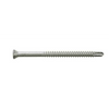 Simpson Strong-Tie #7 x 2-1/4" Self-Drilling Siding Screw, Trim Head, Square Drive, 410 Stainless Steel (4000/Pkg) #F07T225TDB