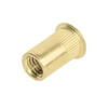 LKS3-1024-130, Goebel GO-NUT LK Series Rivetnut Insert, 10-24 UNC-2B Zinc Yellow (250/Pkg.)