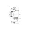 KIPP Security Hinge Switch, Long Version, 98X116 mm, Style A, External Mount, Connector Top, (Qty. 1), K1501.981161112