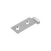 Kipp Catch Plate For DIN3133 Latch, Style B, 48X18 mm, Stainless Steel, (Qty. 10), K1336.92460482