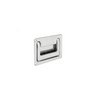 Kipp Recessed Fold-Down Handles, Screw On, L1=132 mm, High-Polish Stainless Steel, (Qty. 1), K1305.132