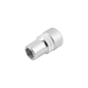 Kipp Socket, L=36.8 mm, D=29 mm, Chrome Plated Steel, (Qty. 1), K1361.2112