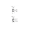 Kipp Spherical Bearings, D=6H7 mm, K Series, DIN ISO 12240-1, Polished Stainless Steel, (Qty. 1), K1324.10615