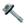 #14-14 x 3" Daggerz Hex Washer Head Self Drilling Screws with Bonded Washer Zinc (1,000/Bulk Pkg.)