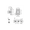 Kipp Magnetic Catch, A=20 mm, Polyamide, (Qty. 1), K1295.17281