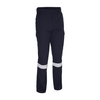 Bisley FR Ripstop Cargo Pant with Reflective Stripe, Navy, 40W x 32L 385MFRCS-NV/4032 (1 Each)