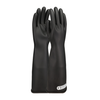 NOVAX Class 1 Rubber Insulating Glove with Straight Cuff - 16", Black, 7 150-1-16/7 (1 Pair)