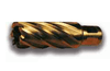 1-3/8" M-35, Type 14, Spira-Broach, HSS plus 6% Cobalt, Gold Finish Annular Cutter, Norseman Drill #16781