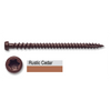 Big Timber #10 x 1-3/4" Composite Deck Screws, Rustic Cedar, T-20 Star Drive (2,250/Box) #CD10134RCD