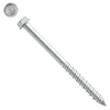 Big Timber 1/4" x 1-3/4" Concrete/Masonry Screws, 5/16" Hex Head, Brushed Nickel (25 per Bucket) #CON14134H-25