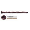 Big Timber #10 x 2-3/4" Composite Deck Screws, Castle Gray, T-20 Star Drive (350/Bucket) #CD10234CGR-350