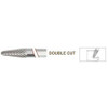 SL-4 Taper Shape Radius - 14 degree Included Angle, Premium Carbide Burr, Double Cut, Norseman Drill #19249