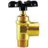 Midland Industries 46467 Truck Valve, 1/2 x 1/2-in Nominal, FIP x MIP, 250 psi Pressure, -40 to 250 deg F (Qty. 1)