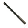 Wire #37 Type 190-P, 135-Degree Split Point, Heavy Duty Parabolic Flute - Black Oxide Jobber Length Drill Bit (12/Pkg.), Norseman Drill #37721