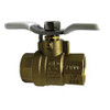 Midland Industries 940175TSSLF Ball Valve, 1 in Nominal, FIP x FIP, 600 psi WOG Pressure, -22 to 302 deg F (Qty. 1)