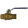 Midland Industries 940212LF Ball Valve, 1/2 in Nominal, C x C, 600 psi WOG Pressure, -20 to 248 deg F (Qty. 1)