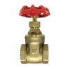 Midland Industries 940134LF Gate Valve, 1 in Nominal, FIP x FIP, 200 psi WOG Pressure, Forged Brass Body (Qty. 1)