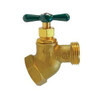 Midland Industries 942113LF Heavy-Duty Hose Bibb No Kink Valve, 3/4 in Nominal, FIP x MHT, Cast Brass Body (Qty. 1)