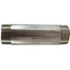 Midland Industries 48141 Welded Pipe Nipple, 1-1/2 in MPT x 1-1/2 in MPT, 2 in L, Stainless Steel, SCH 40 Schedule (Qty. 1)