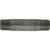 Midland Industries 48069 Welded Pipe Nipple, 1/2 in MPT x 1/2 in MPT, 5-1/2 in L, Stainless Steel, SCH 40 Schedule (Qty. 1)
