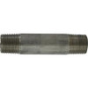 Midland Industries 48070 Welded Pipe Nipple, 1/2 in MPT x 1/2 in MPT, 6 in L, Stainless Steel, SCH 40 Schedule (Qty. 1)