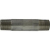 Midland Industries 48076 Welded Pipe Nipple, 1/2 in MPT x 1/2 in MPT, 12 in L, Stainless Steel, SCH 40 Schedule (Qty. 1)