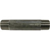 Midland Industries 48053 Welded Pipe Nipple, 3/8 in MPT x 3/8 in MPT, 9 in L, Stainless Steel, SCH 40 Schedule (Qty. 1)