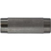 Midland Industries 49145 Welded Pipe Nipple, 1-1/2 in MPT x 1-1/2 in MPT, 4 in L, Stainless Steel, SCH 40 Schedule (Qty. 1)