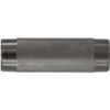Midland Industries 49155 Welded Pipe Nipple, 1-1/2 in MPT x 1-1/2 in MPT, 12 in L, Stainless Steel, SCH 40 Schedule (Qty. 1)