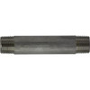 Midland Industries 49075 Welded Pipe Nipple, 1/2 in MPT x 1/2 in MPT, 11 in L, Stainless Steel, SCH 40 Schedule (Qty. 1)