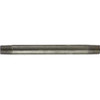 Midland Industries 49014 Welded Pipe Nipple, 1/8 in MPT x 1/8 in MPT, 9 in L, Stainless Steel, SCH 40 Schedule (Qty. 1)