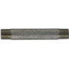 Midland Industries 49043 Welded Pipe Nipple, 3/8 in MPT x 3/8 in MPT, 2-1/2 in L, Stainless Steel, SCH 40 Schedule (Qty. 1)