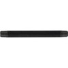 Midland Industries 57003 Welded Pipe Nipple, 1/8 in MPT x 1/8 in MPT, 2 in L, Steel, Black, SCH 40 Schedule (Qty. 1)